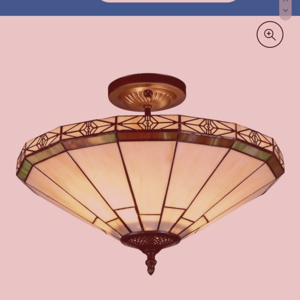 Flush mount shade